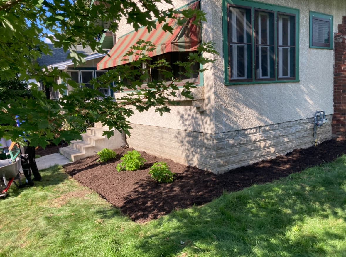Gallery photos for Rock and Mulch Transformation in Bloomington: Image #3
