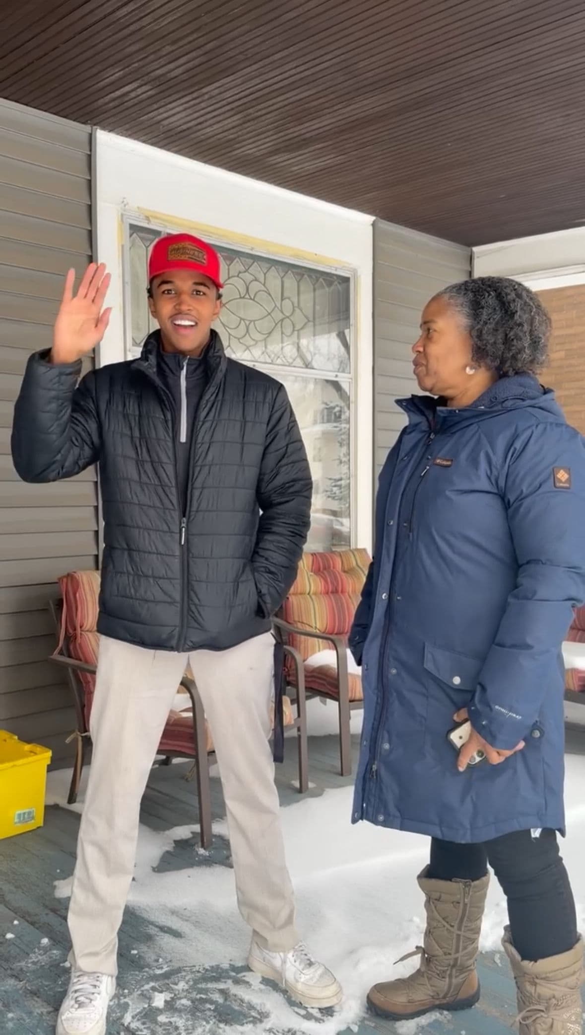 Snowy Yard Transformed into Lush Lawn in Minneapolis