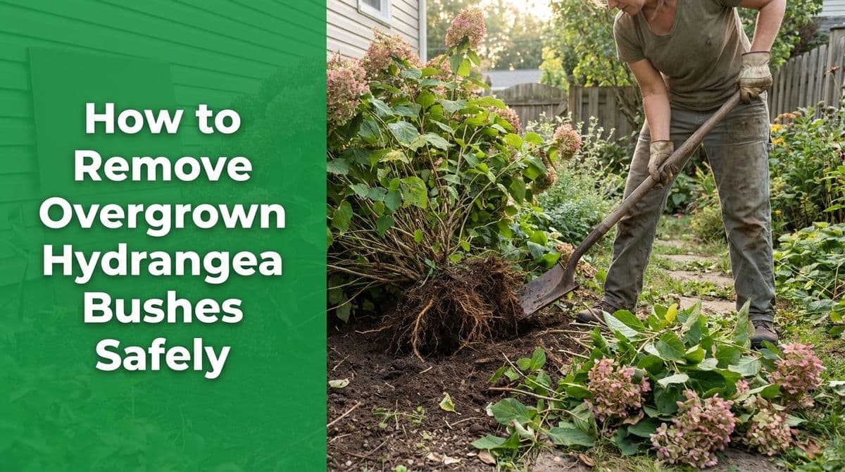 Blog post How to Remove Overgrown Hydrangea Bushes Safely image